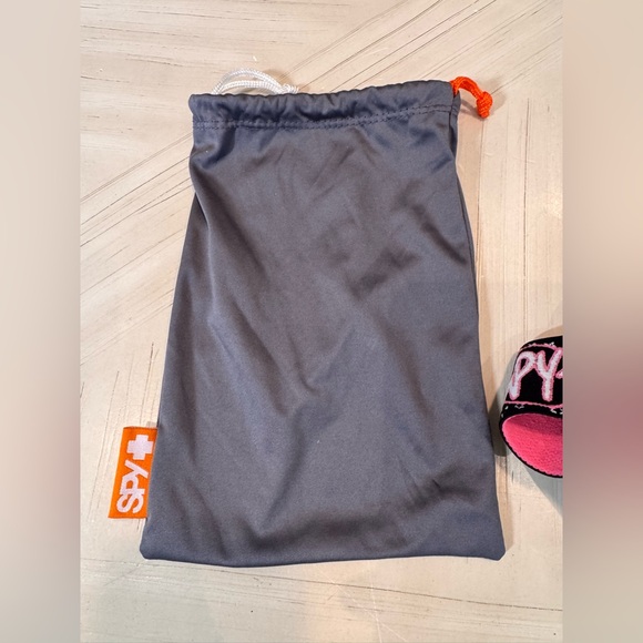 ❄️ Spy Targa Youth Mini Snow Goggles – White, Black & Pink Star Pattern ❄️ NWOT - Picture 12 of 12